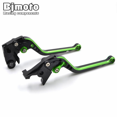LS-011-F25/K25 Motorcycle Adjustable CNC Aluminum Brakes Clutch Levers Set For Kawasaki NINJA 250R/300R Z125 Z250 Z250SL Z300
