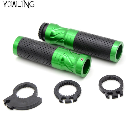 7/8"22mm motorcycle handlebar grips handle bar ends hand cap FOR Kawasaki NINJA 250R Z125 NINJA 300r ZX6R/636 z750 z800 Z900