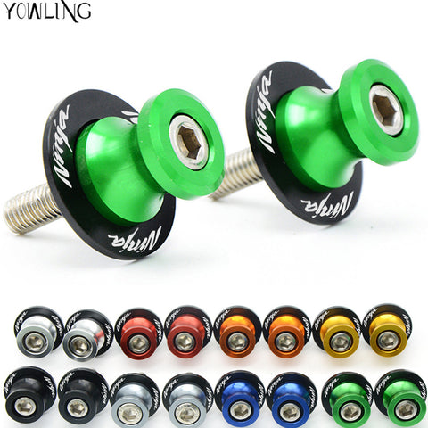 Motorcycle Screws Swingarm Spools Slider Stands Screws For Kawasaki NINJA 250R Z125 NINJA 300r NINJA250 NINJA300 NINJA 400R