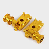 Aluminum Swingarm Spool Adapters / Mounts for Kawasaki Z125