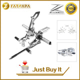 Motorcycle Parts CNC Modification Elevation Decoration Pedal Modified Pedal Motorcycle Pedal Assembly Fit For Kawasaki Z125